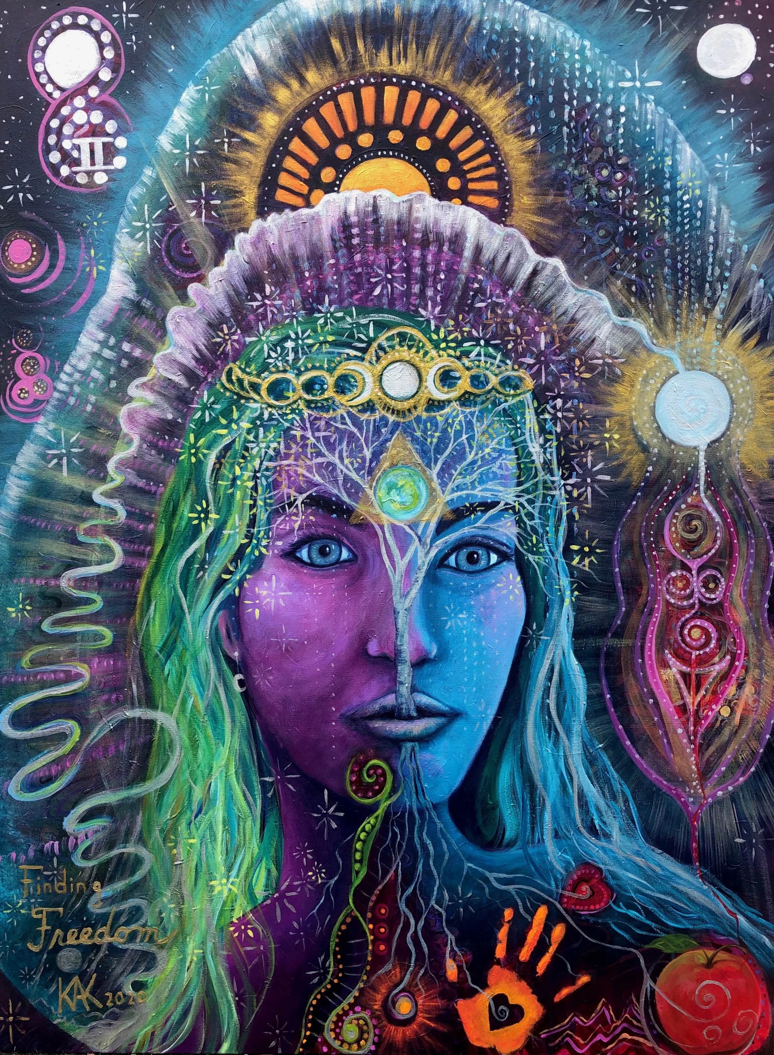 Color of Woman Series — Inner Freedom Art Studio